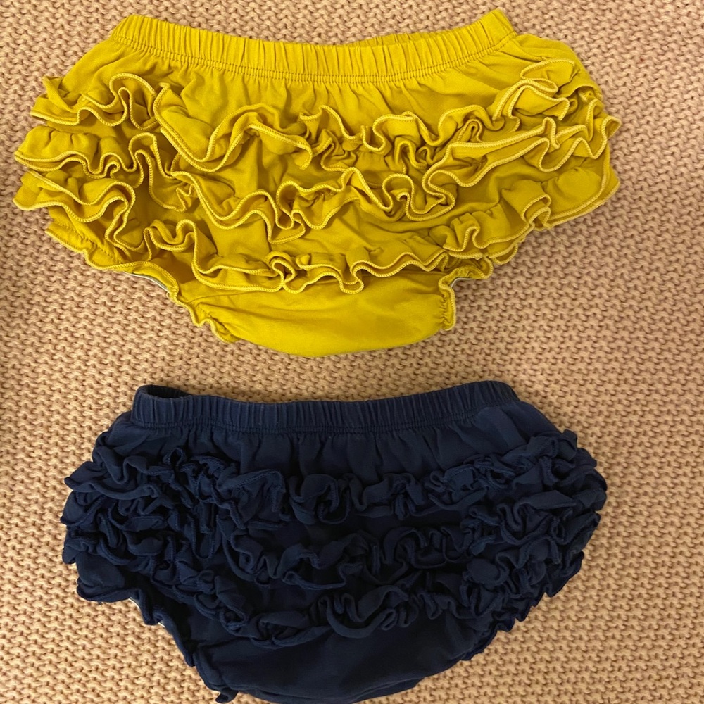 Ruffle Cotton shorts